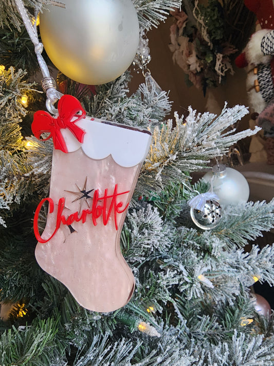 CHRISTMAS ORNAMENT ACRYLIC