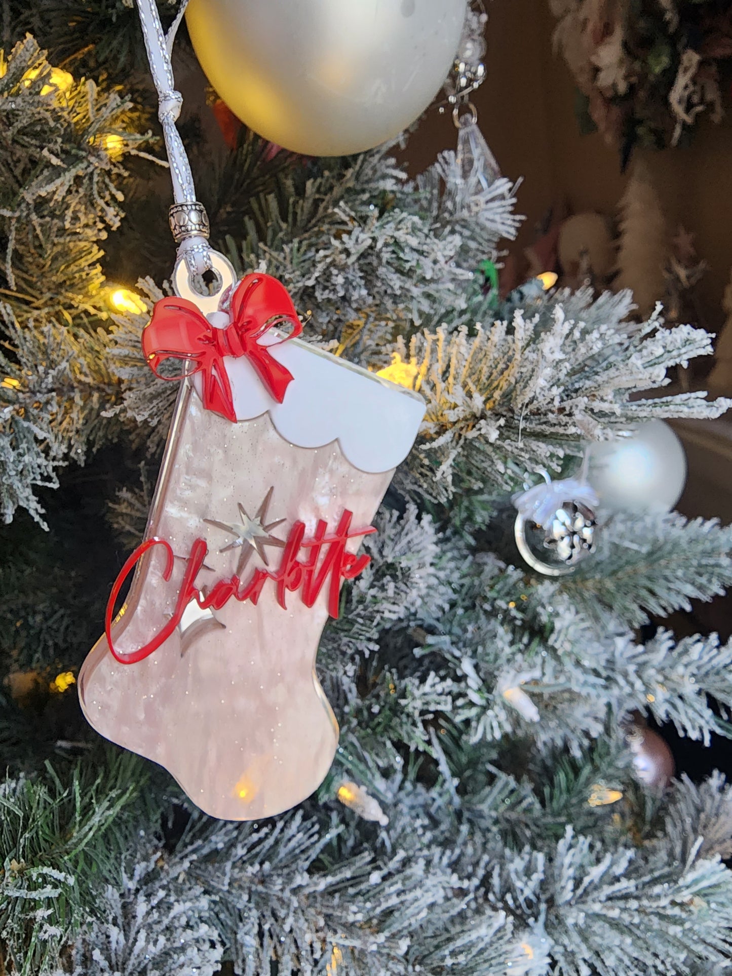 CHRISTMAS ORNAMENT ACRYLIC