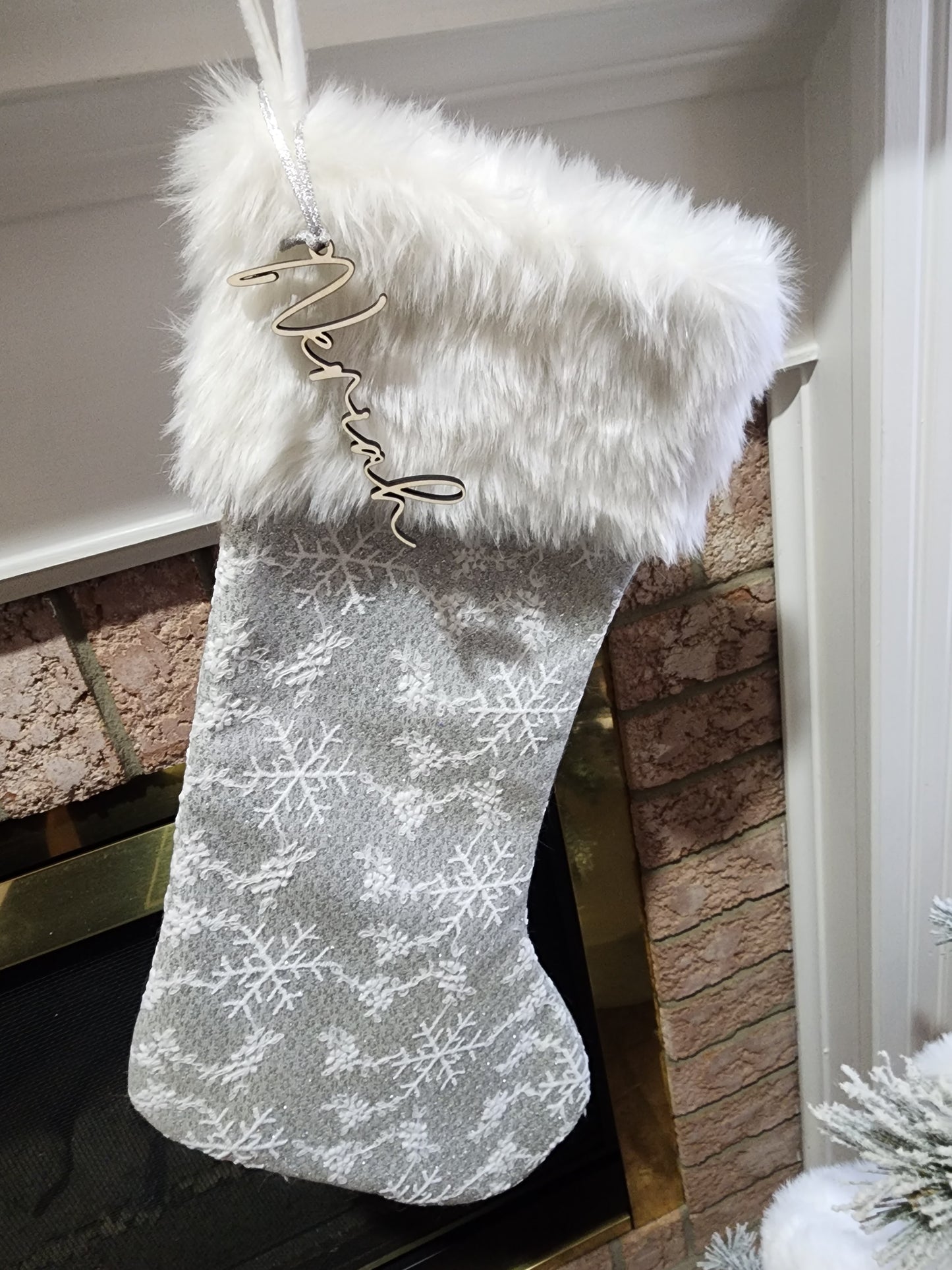 Christmas stocking tags