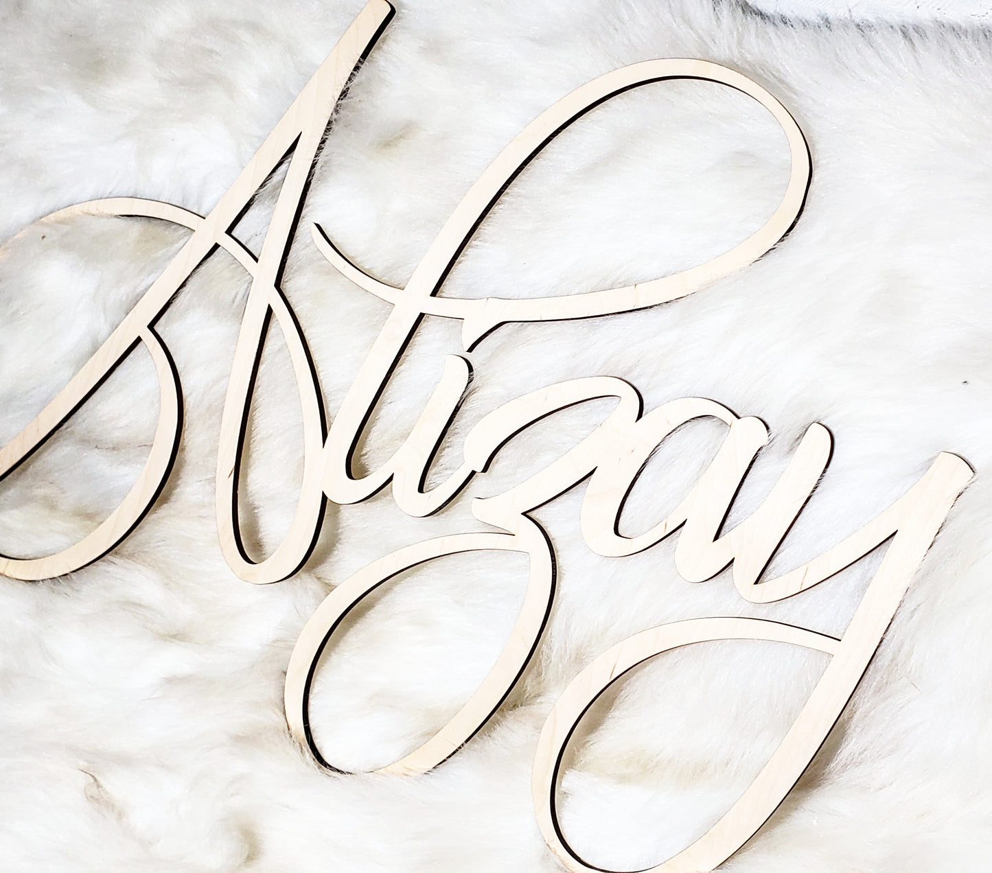 Custom Name Nursery Decor, Baby Nursery Wall Name Sign, Custom Kids Room Name Sign, Large Wooden Letters, Baby Shower Gift