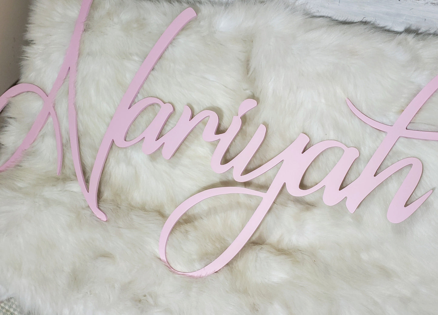 Custom Name Nursery Decor, Baby Nursery Wall Name Sign, Custom Kids Room Name Sign, Large Wooden Letters, Baby Shower Gift