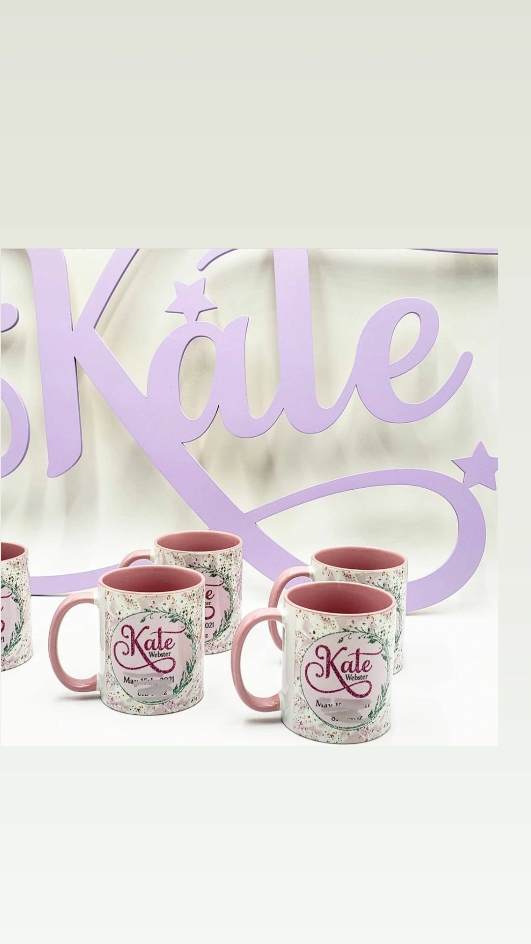 THEMED SWIRL  NAME SIGN