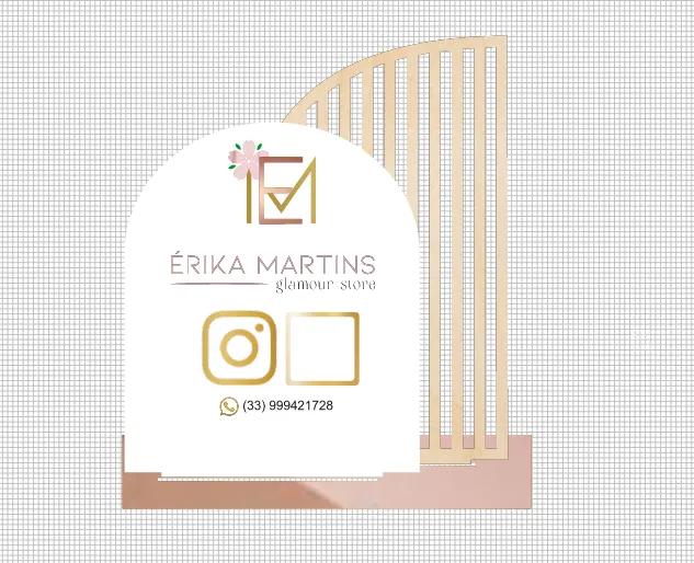 SOCIAL MEDIA QR CODE PLAQUE.