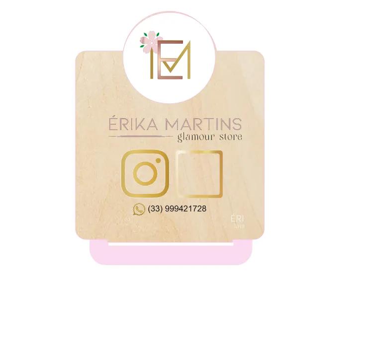 SOCIAL MEDIA QR CODE PLAQUE.