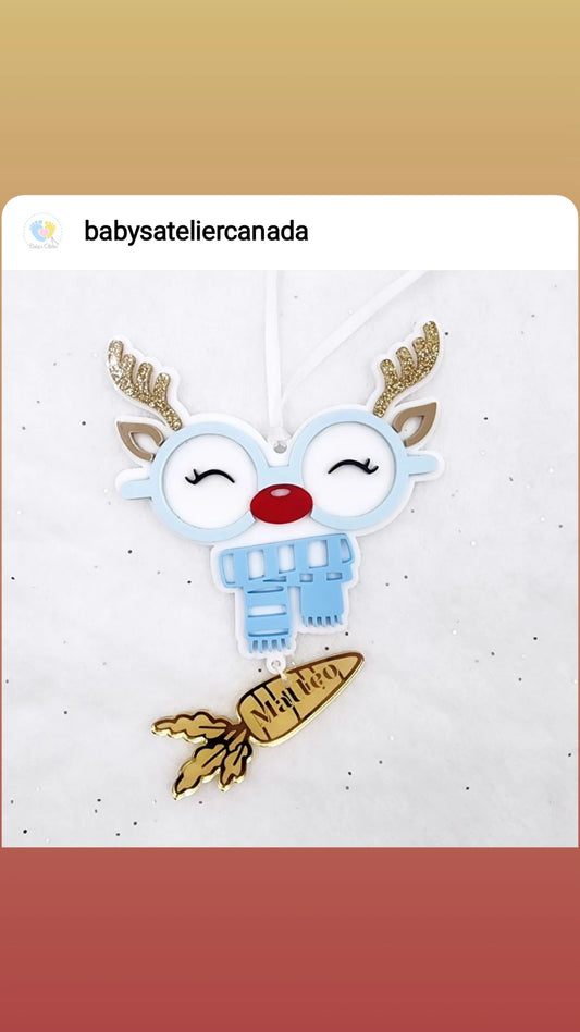 CHRISTMAS ORNAMENT ACRYLIC