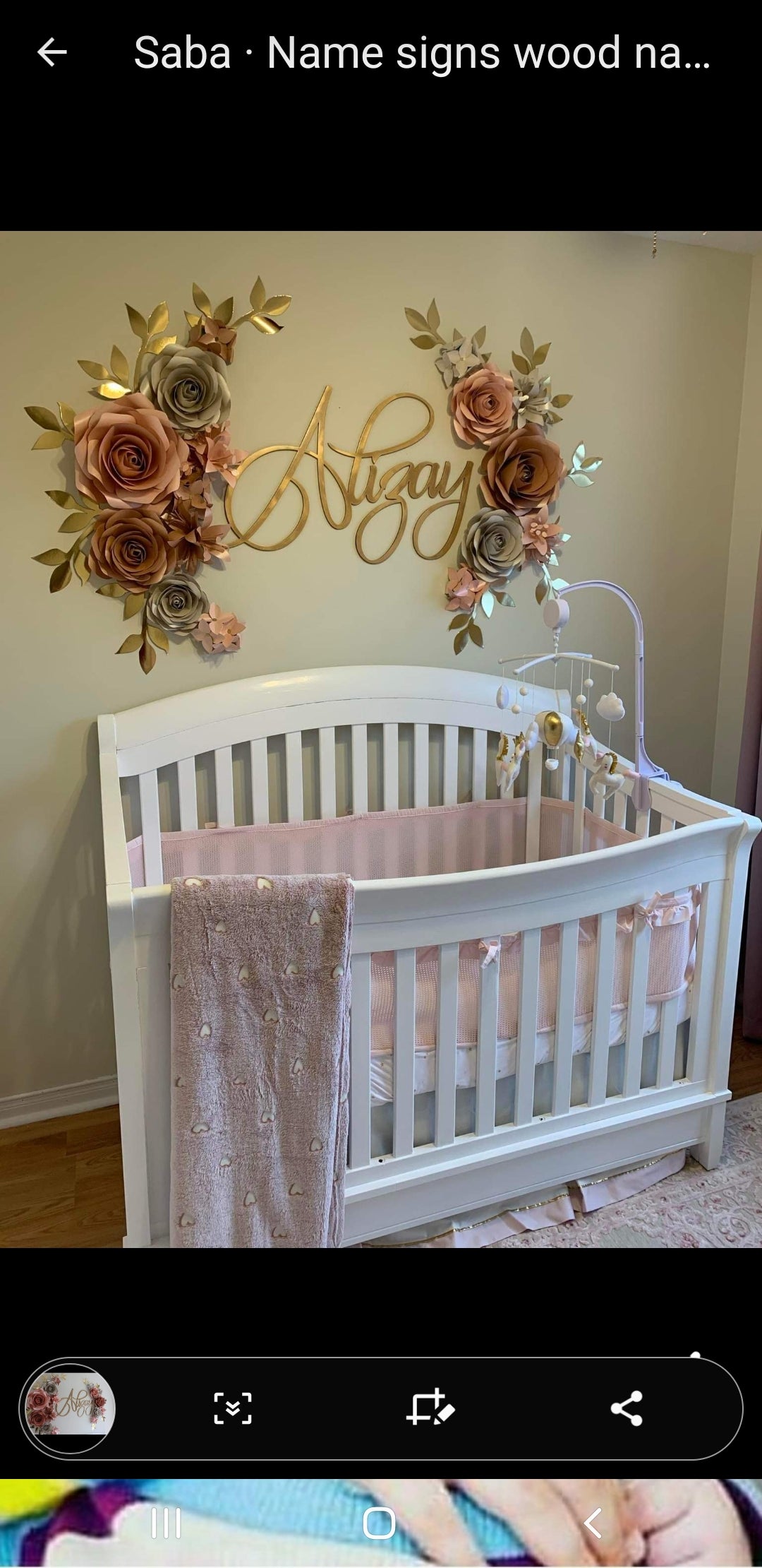 Custom Name Nursery Decor, Baby Nursery Wall Name Sign, Custom Kids Room Name Sign, Large Wooden Letters, Baby Shower Gift