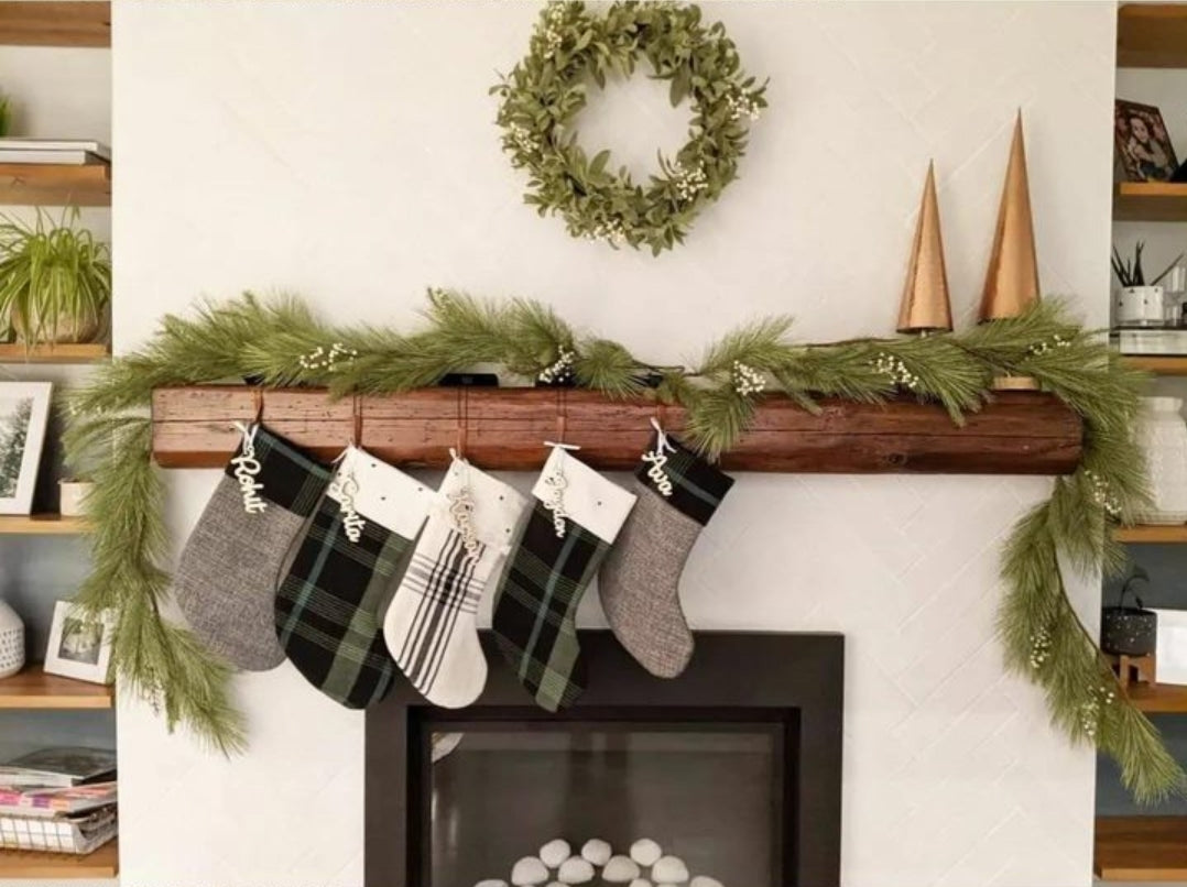Christmas stocking tags