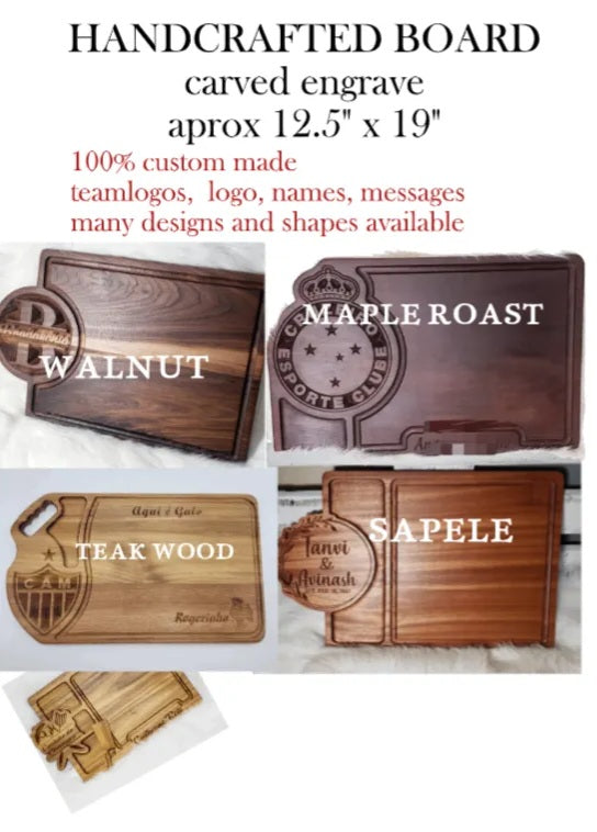 Carved board custom design