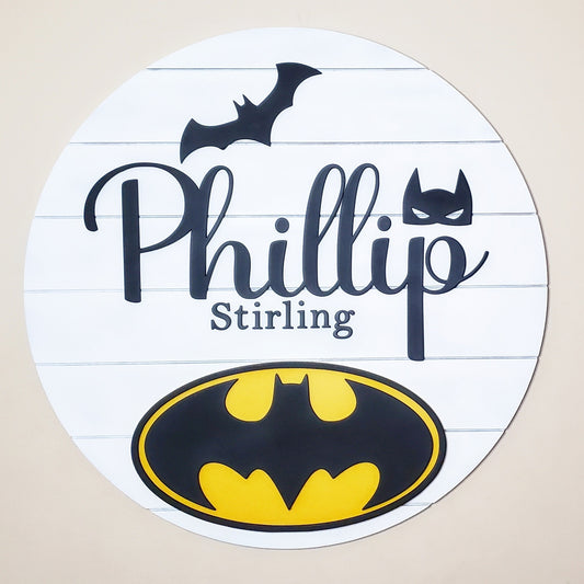 KIDS NAME WALL DECOR SIGN