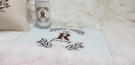 Gift set.pillow/board/beer mug