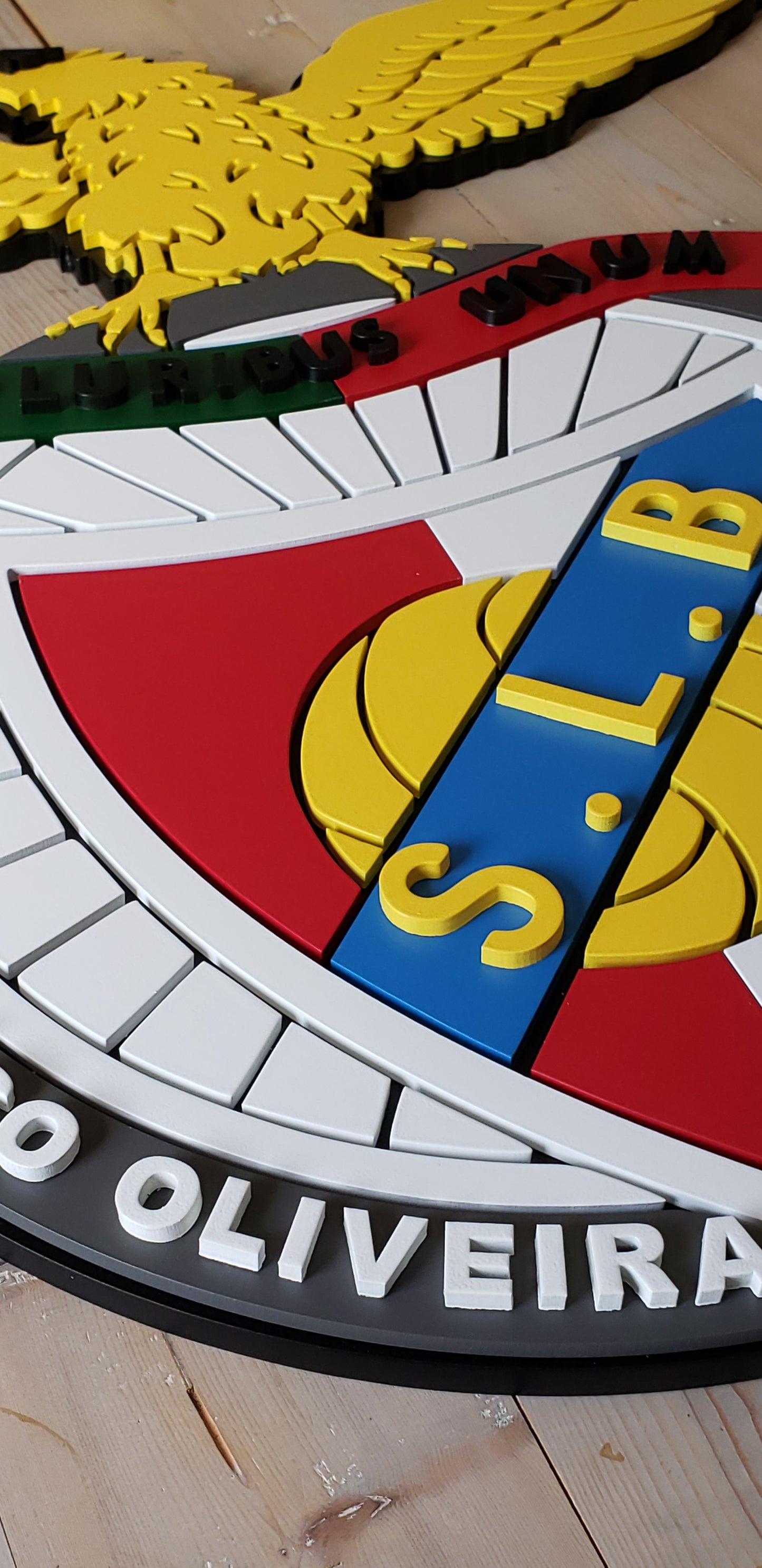 Benfica sign 3d