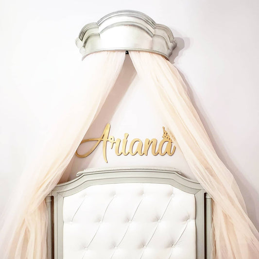 Nursery Name with crown