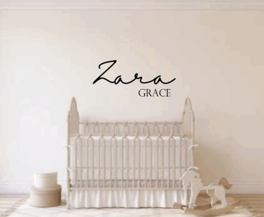 Name sign double name