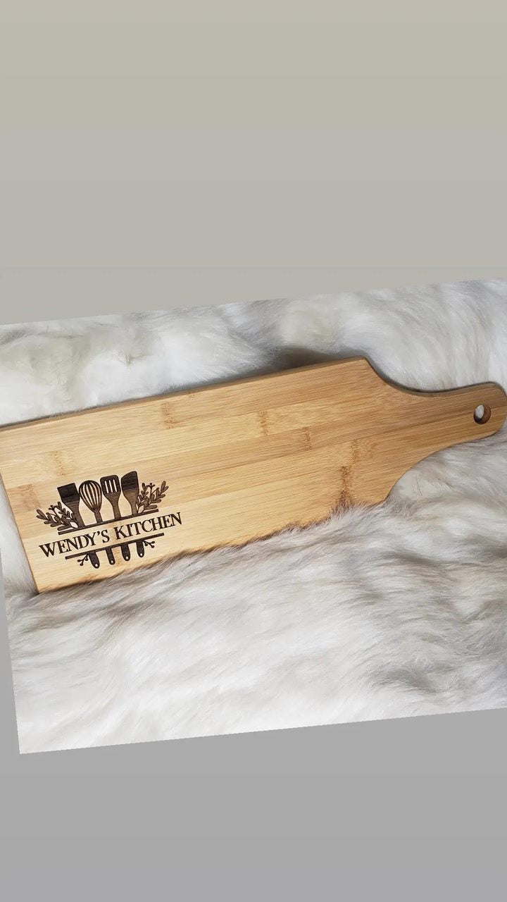 Engraved board.