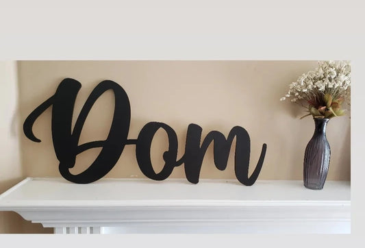 Nursery Name Sign