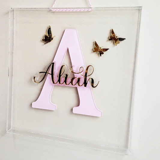 Nursery Acrylic box sign