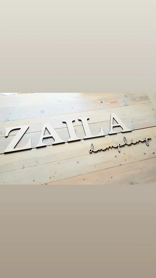 Nursery sign double name