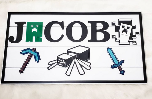 KIDS NAME WALL DECOR SIGN