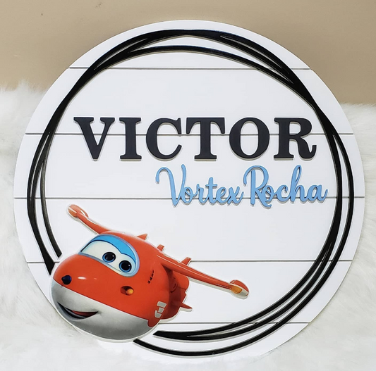 KIDS NAME WALL DECOR SIGN