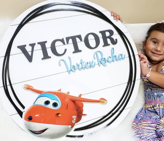 KIDS NAME WALL DECOR SIGN