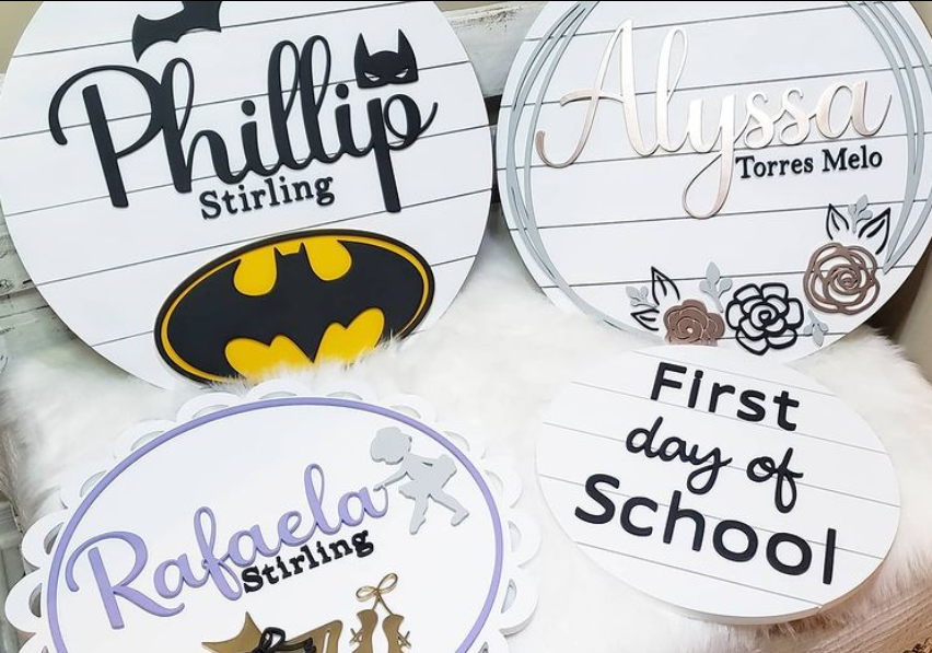 KIDS NAME WALL DECOR SIGN