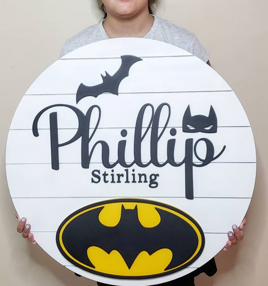 KIDS NAME WALL DECOR SIGN