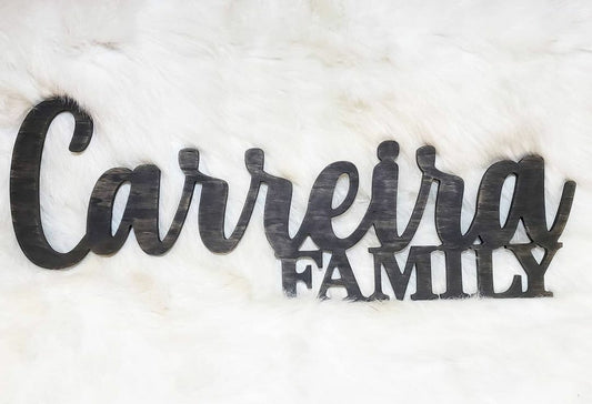 Family sign