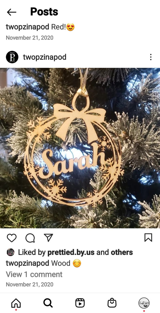 Christmas ornaments