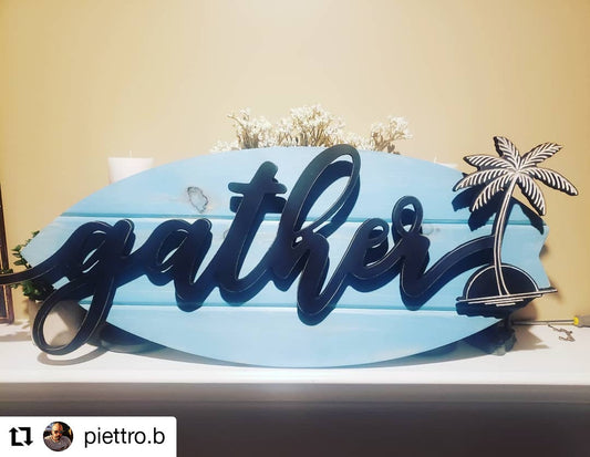 Gathersign surfboard