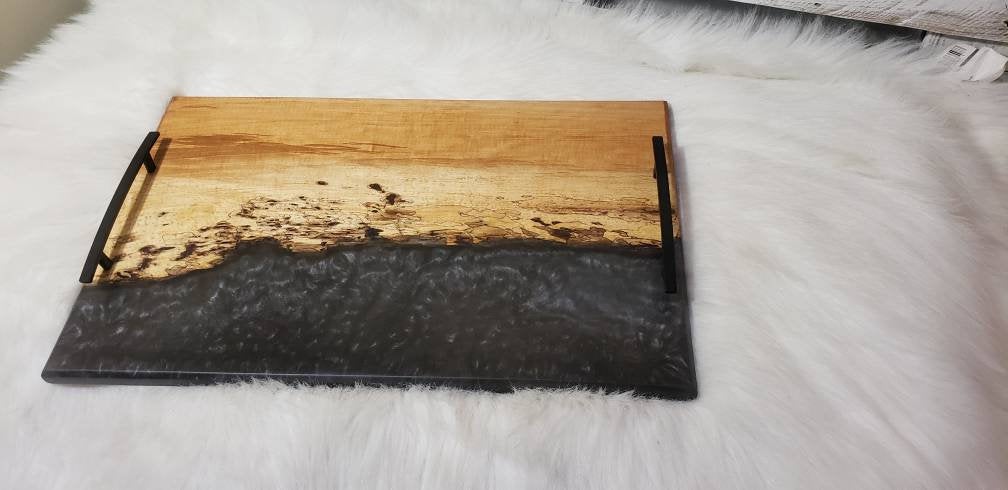 Charcuterie tray epoxy resin
