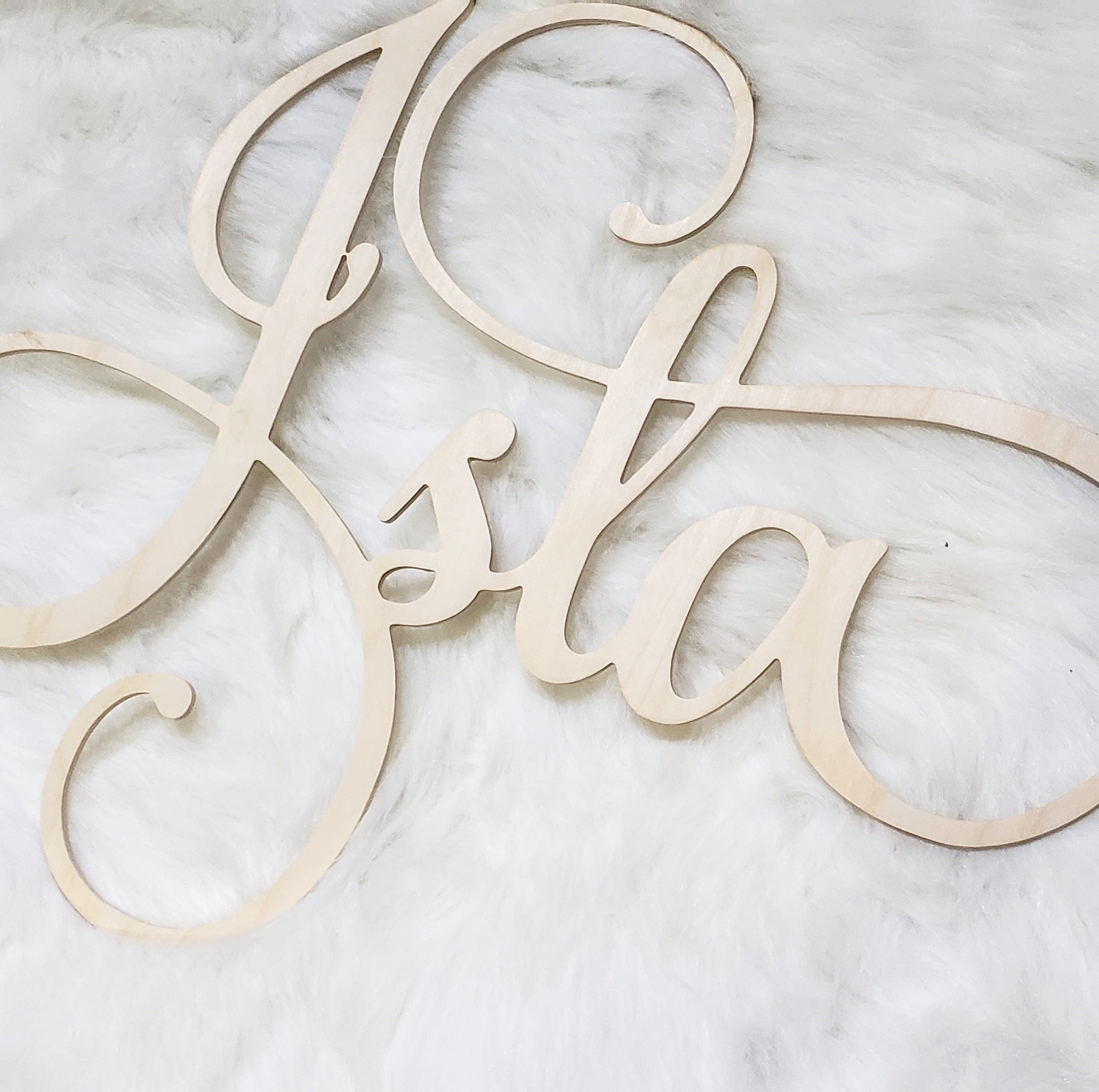 Baby name letters hot sale for nursery wall