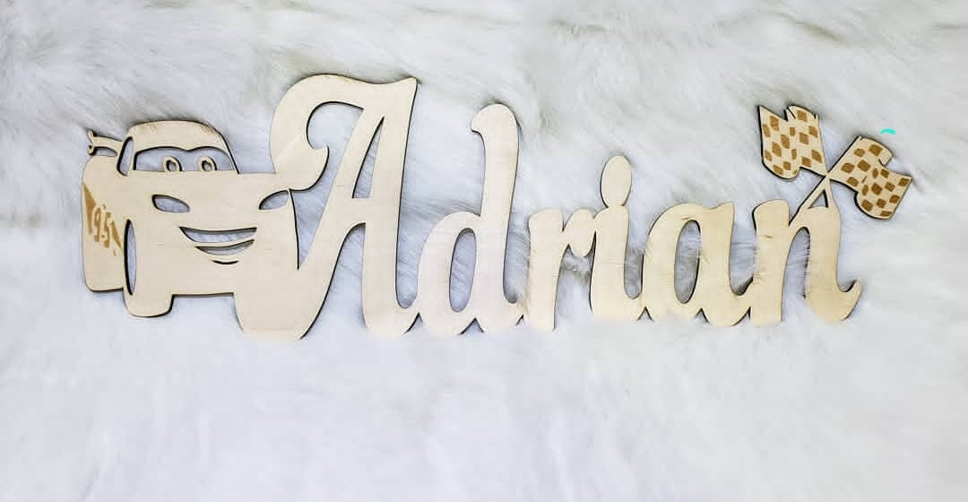THEMED NAME SIGN