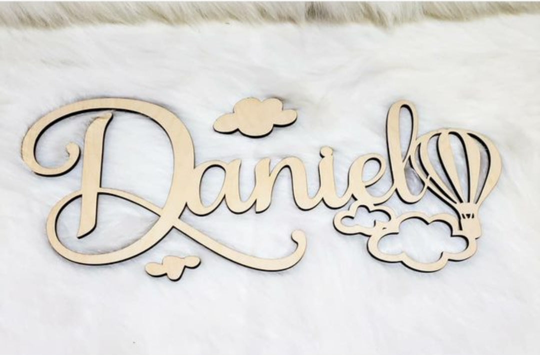 THEMED NAME SIGN