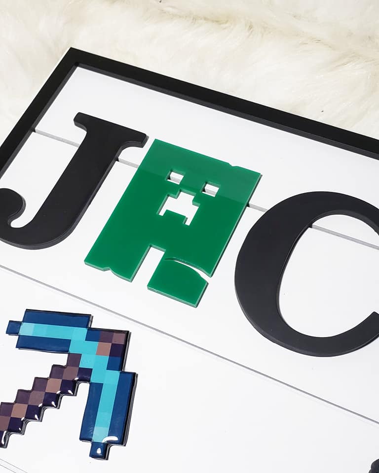 KIDS NAME WALL DECOR SIGN