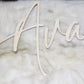 Wooden Name sign