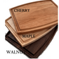laser engraved arched board