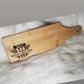 Engraved board.