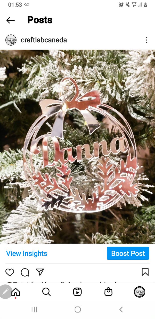 Christmas ornaments