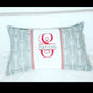Pillow mongram split