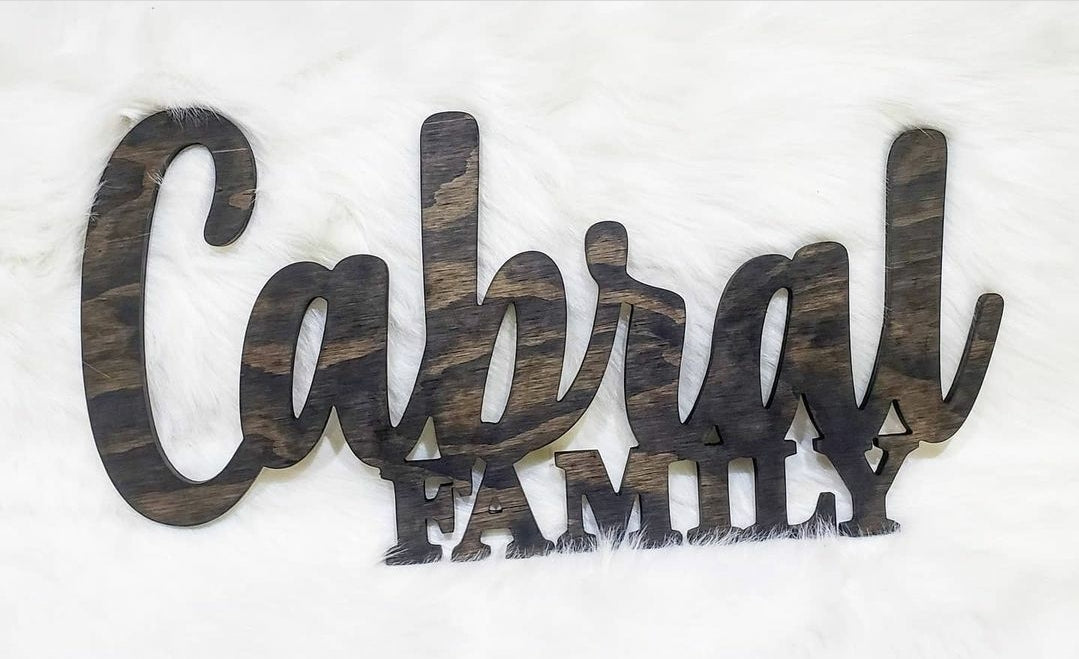 Family sign