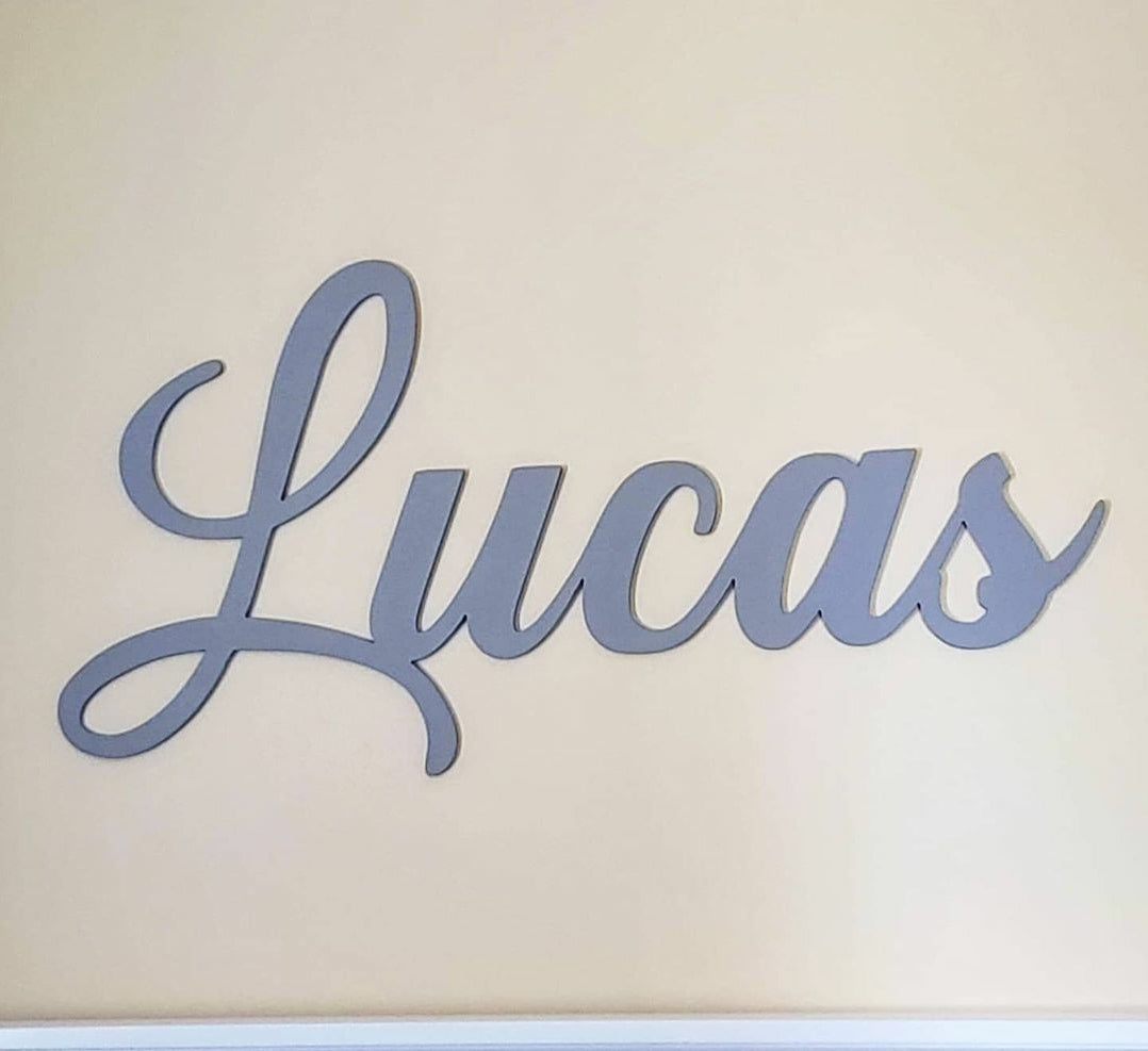 Nursery Name Sign